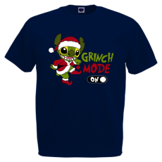  Stitch Grincs Mode - Karácsonyi Férfi Póló