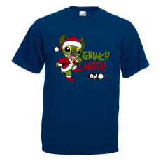  Stitch Grincs Mode - Karácsonyi Férfi Póló
