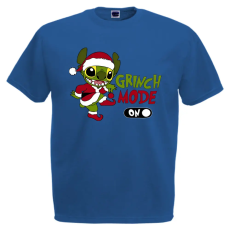  Stitch Grincs Mode - Karácsonyi Férfi Póló
