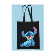  Stitch kacsintós vászontáska egyedi mintával