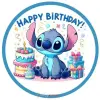  Stitch,Lilo és Stitch témájú tortaostya,ostyalap