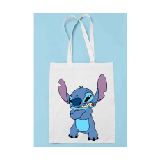  Stitch mérges vászontáska egyedi mintával