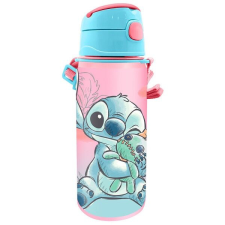 Stitch szívószálas aluminium kulacs 600 ml kulacs, kulacstartó