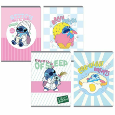 Stitch vonalas füzet - A5 60 lapos - többféle mintával füzet