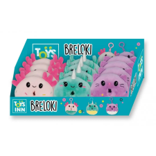 Stnux Keychain donut plush mix 12pcs display plüssfigura