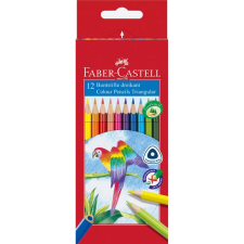 Stocktechnik Kft. Faber-Castell Színesceruza papagáj, háromszögletű 12db színes ceruza