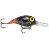  Storm V Wiggle Wart Original Series VSP59 wobbler 5cm 11g Black Glitter Fluo Red Tail (6153776)