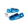 Str8 Derbi STR8 CNC lábtartó kék (szett) STR8  Erőátviteli alkatrészek Tuning szettek