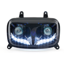 Str8 Fényszóró Maszk EyeLight Yamaha BW's / Booster 2004 után fekete motorkerékpár fényszóró
