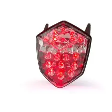Str8 Hátsó lámpa 18 LED átlátszó Rieju STR8 Elektronika Világítások Hátsó lámpák (OEM) egyéb motorkerékpár alkatrész