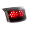 Str8 Hátsó LED lámpa Lexus fekete Yamaha BW's / Booster 2004 utáni modellekhez STR8 Elektronika Lámpa, fényszóró, index Hátsó lámpa (OEM)