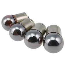 Str8 Irányjelző izzók STR8 (x4) BA15S 12V / 10W króm / narancs egyéb motorkerékpár alkatrész