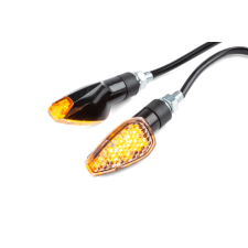 Str8 Irányjelzők LED fekete / átlátszó STR8 Elektronika Lámpa, fényszóró, index egyéb motorkerékpár alkatrész