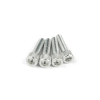 Str8 Szívócsavar készlet M6x25mm Alu Ezüst (x4) STR8 Vázak, idomok, kiegészítők Csavarok és alkatrészek