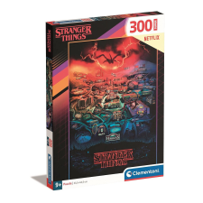 Stranger Things Hawkins 300 db-os puzzle Clementoni puzzle, kirakós