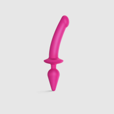 Strap-On-Me Swith Semi-Realistic XXL - 2in1 szilikon dildó (pink) műpénisz, dildó