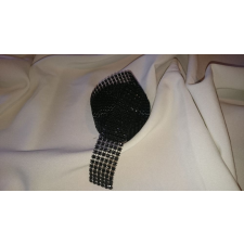  Strasszköves hatású szalag - Fekete sütés és főzés