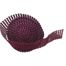 Strasszos dekor szalag 3cm*4,5m -Magenta sütés és főzés