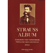 Strauss album zongorára vagy harmonikára művészet