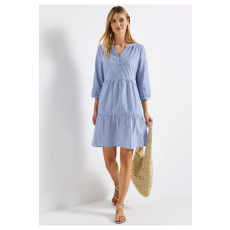 STREET ONE női hétköznapi ruha Y/D W LUREX STRIPE TUNIC DRESS 144560-32289