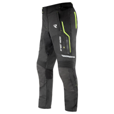 Street Racer Flex motoros nadrág fekete-fluo sárga motoros nadrág