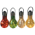 STREND PRO Garden Függeszték napelemes lámpa, Strend Pro Garden Stella, 9 x 18 cm, 5 LED, elemes (1 x AA), elem nélkül, 24 db-os csomag, kompakt, hordozható