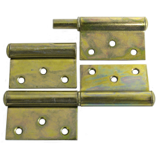 Strend pro horganyzott zsanér 120X68X2 mm zár és alkatrészei