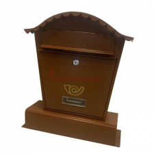 Strend Pro postaláda HUBERT A, fém, barna postaláda
