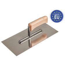 Strend pro prémium sima rozsdamentes glettvas, fa nyéllel, 0,7 mm, 270X130 mm kőműves és burkoló szerszám