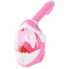 Strend pro Snorkeling maszk csővel gyerekeknek cápa modell, rózsaszín