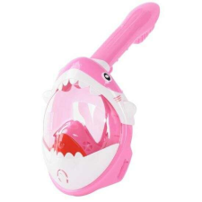 Strend pro Snorkeling maszk csővel gyerekeknek cápa modell, rózsaszín strandjáték