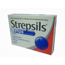  Strepsils Plus tabletta 24x gyógyhatású készítmény