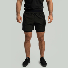 Strix 2in1 shorts black L