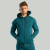 Strix Nova Zip Up Hoodie Deep Teal XXL