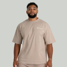 Strix Oversized póló Taupe S férfi póló