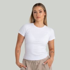 Strix Ribbed női póló White M