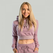 Strix Women‘s Essential Cropped Hoodie Mauve női edzőruha