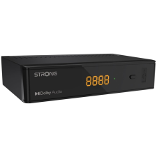 Strong ERŐS DVB-S/S2 set-top-box SRT 7030/ kijelzővel/ Full HD/ EPG/ USB/ HDMI/ SCART/ SAT IN/ S/PDIF/ fekete műholdas beltéri egység