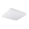 Strühm Strühm Sola Slim 20 W-os 280x280 mm négyzet alakú natúr fehér mennyezeti lámpa IP44-es védettségű