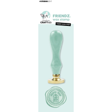 Studio Light Happy paw mail Viaszpecsételő Wax Stamp with handle (1 db) pecsételés