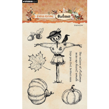 Studio Light Scarecrow Everlasting Autumn Szilikonbélyegző Clear Stamps (1 csomag) bélyegző