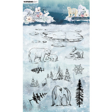 Studio Light Szilikonbélyegző - Arctic elements - Clear Stamps (1 csomag) bélyegző