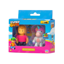  Stumble Guys figura szett, 2 db, Mr Stumble Pink blúz + Sprinkles, PMISG3002B játékfigura