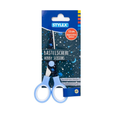 STYLEX Schreibwaren GmbH Stylex gyerekolló, kerek végű, 13 cm, 3 féle minta olló