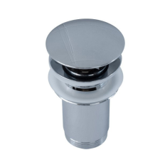 Styron Klikk klakk fém túlfolyós leeresztőszelep teli tetejű, króm szaniter