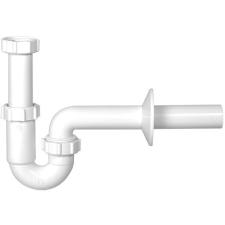 Styron Mosdó csőszifon leeresztőszelep nélkül, 32 mm-es elfolyással szaniter