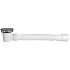 Styron Zuhanytálca szifon 60 mm króm+jollyflex (ST-400-KJ) kád, zuhanykabin