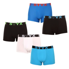Styx 5PACK tarka férfi boxeralsó Styx sport gumi (5G0912179) L