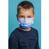 Su Biyomedikal Sistemler ve Saglık Hizmetleri San. ve Tic. Ltd. Sti. Submed type II 3-rétegű, egyszer használatos gyermek orvosi arcmaszk - 10 db - Kék - gyermek
