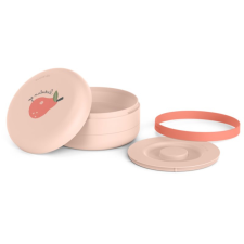 Suavinex Go Natural Bentoo tálkakészlet Pink Pear 4 m+ 2 db babaétkészlet